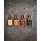 Leather keychain