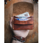 Leather card holder