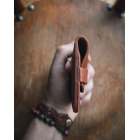 Leather card holder